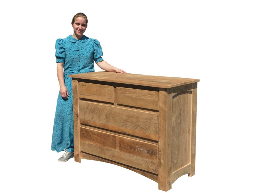 Rustic Reclaimed Oak Bedroom Furniture